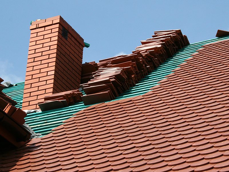 New roof construction in Guildford
